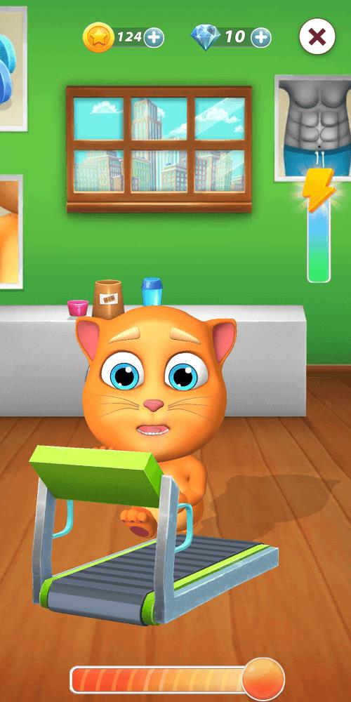 Virtual Pet Tommy - Cat Game ảnh chụp màn hình 4