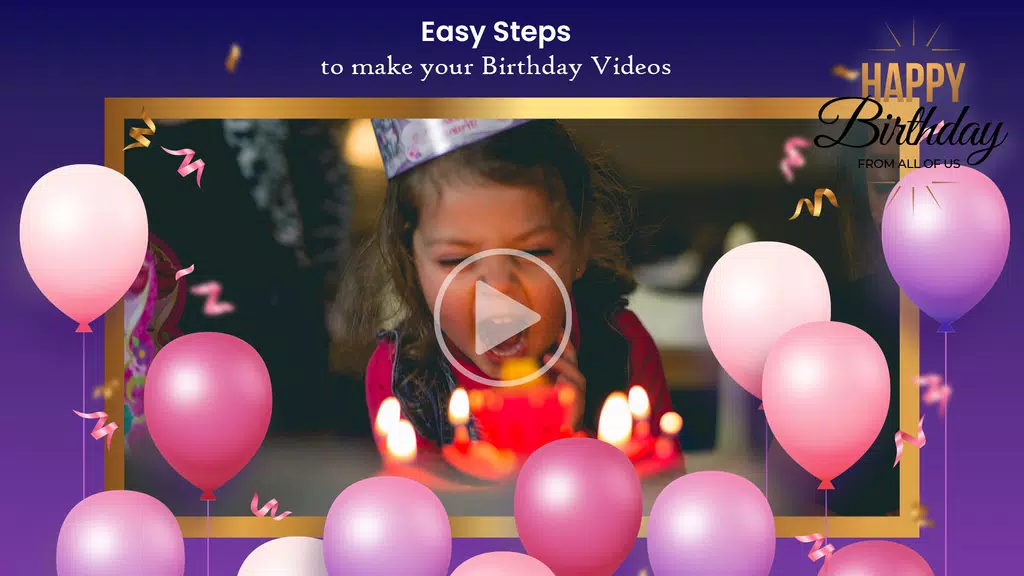 Make Birthday Video With Music Screenshot 1