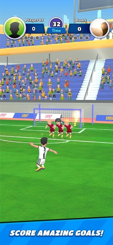 Football Clash - Mobile Soccer captura de pantalla 2