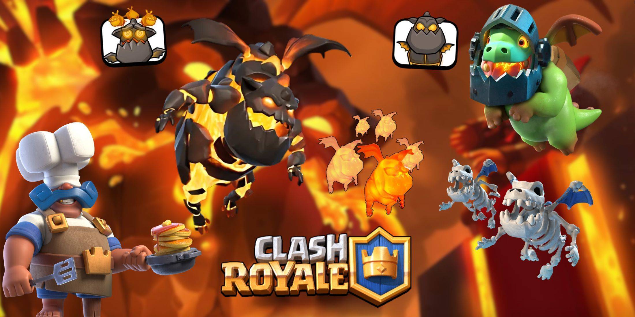 सर्वोच्च शासन करने के लिए Clash Royale के लिए लावा हाउंड डेक की खोज करें