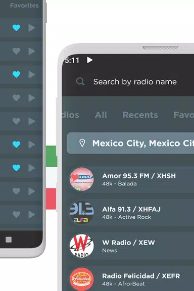 Radio Mexico FM online ekran görüntüsü 3