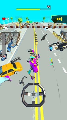 Crazy Rush 3D - Car Racing ကိုဖန်သားပြင်3