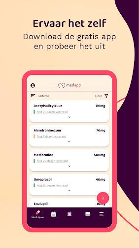 ภาพหน้าจอ MedApp: jouw medicijnapp 2