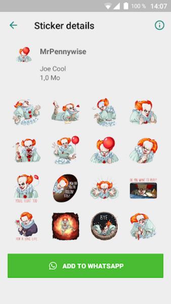 ภาพหน้าจอ SpookyStickers 4