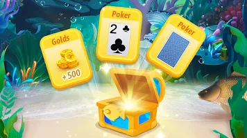 ภาพหน้าจอ Solitaire Fish World-OceanTrip 3