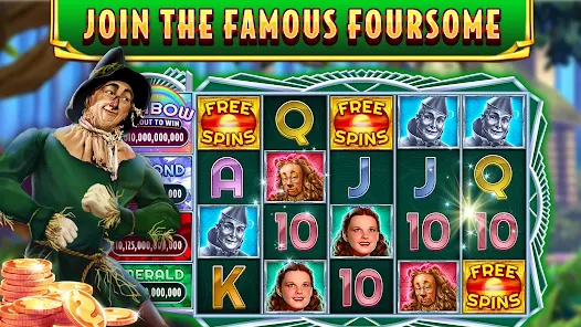 Wizard of Oz Slots Games Mod zrzut ekranu 1