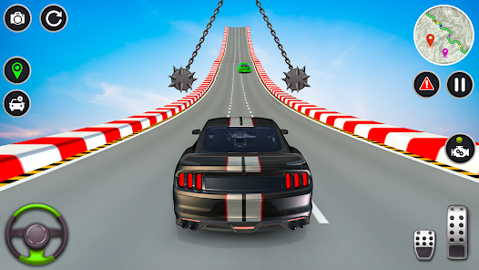 Ramp Car Stunt Racing Game Mod屏幕截圖2