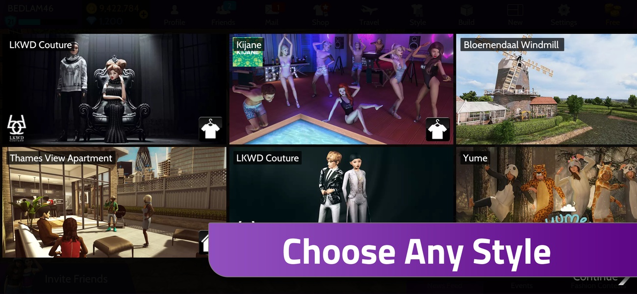 Avakin Life应用截图第4张