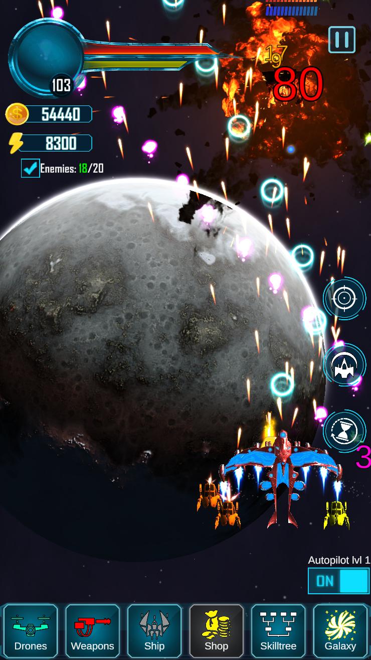 Space Looter: Idle Odyssey屏幕截圖1