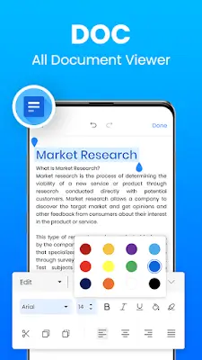 Docx Reader - PDF, XLSX, PPTX экрана 2