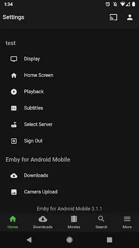 ภาพหน้าจอ Emby For Android 4