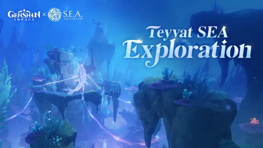 原神>與水族館合作進行潛水