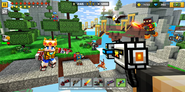 pixel gun 3d mod menu экрана 3