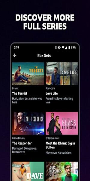 ภาพหน้าจอ BBC iPlayer 2