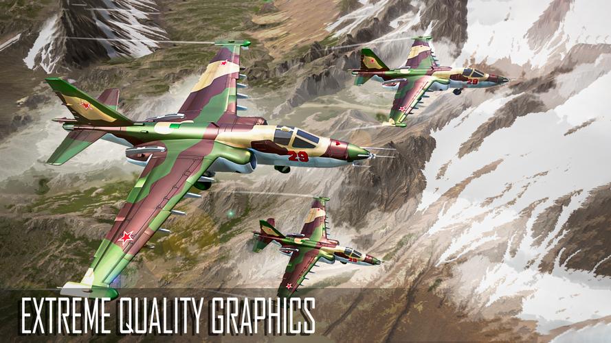 Jet Fighter: Sky Combat 3D屏幕截圖4