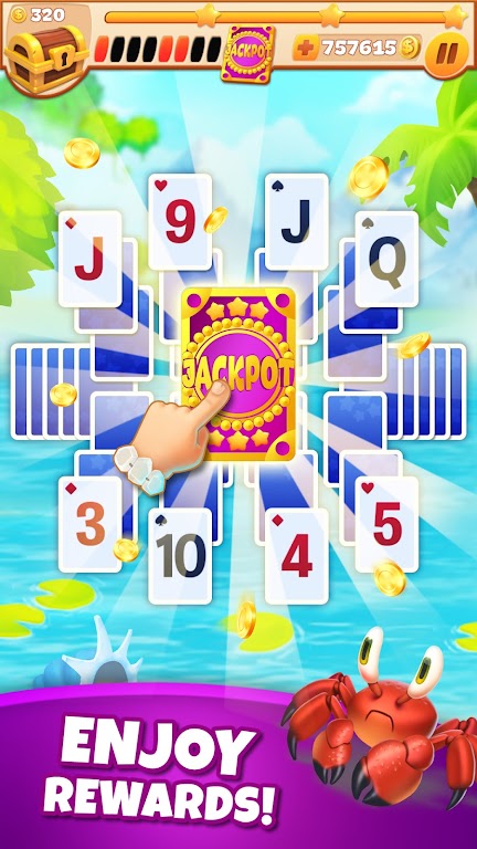 Solitaire Tarot: Fun Card Patience & Travelling screenshot 3