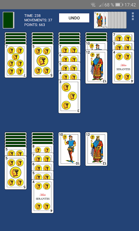 Spanish Spider Solitaire ảnh chụp màn hình 3