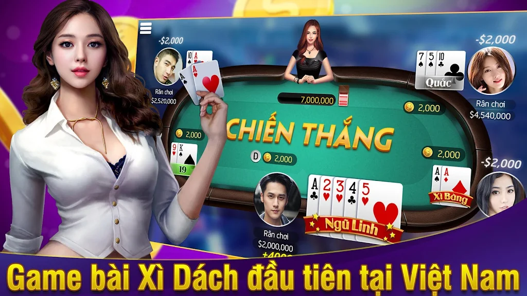 Xì Dách Online屏幕截圖1