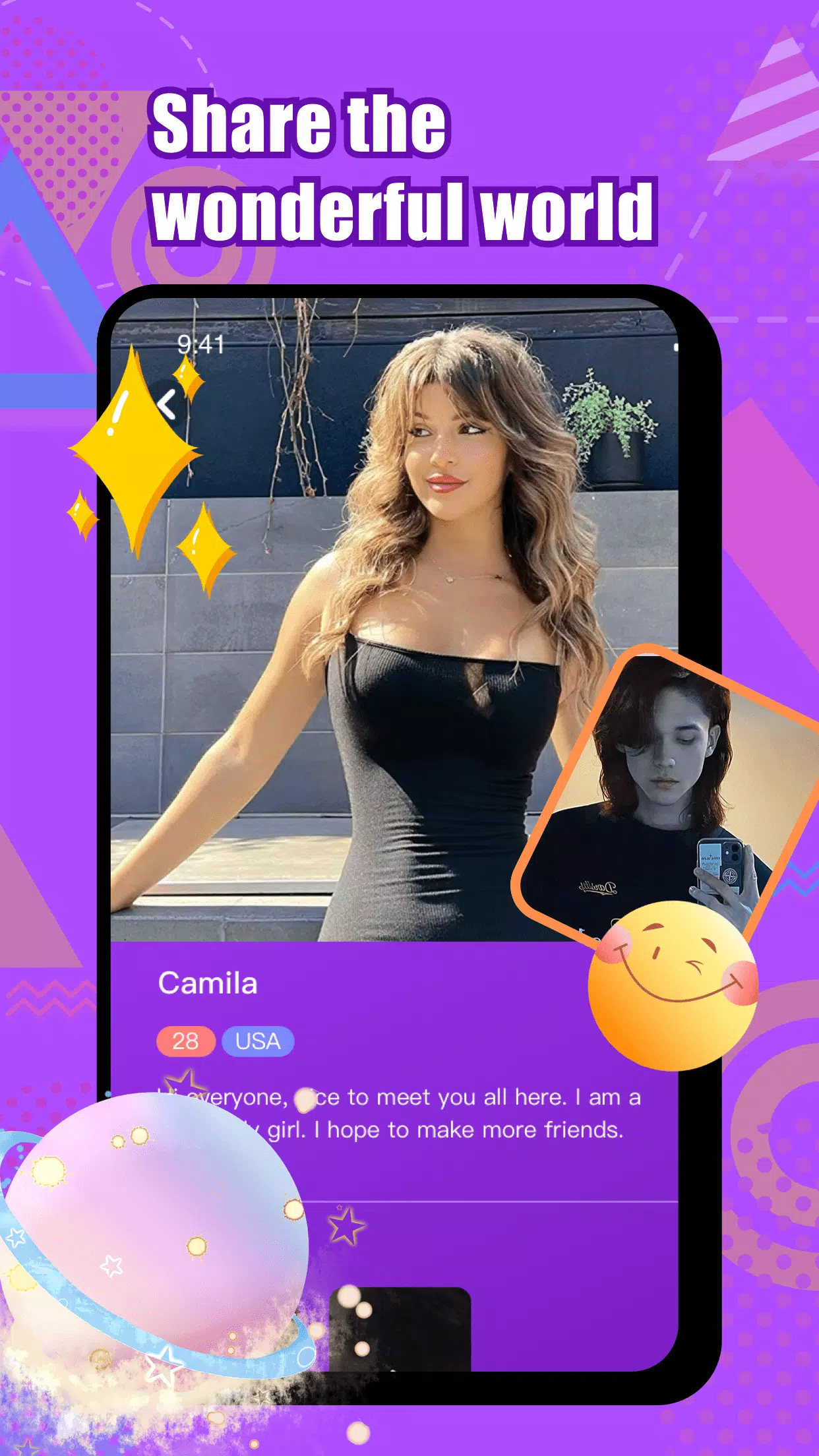 Wonk - live video chat Screenshot 3