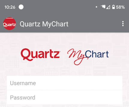 Quartz MyChart screenshot 1