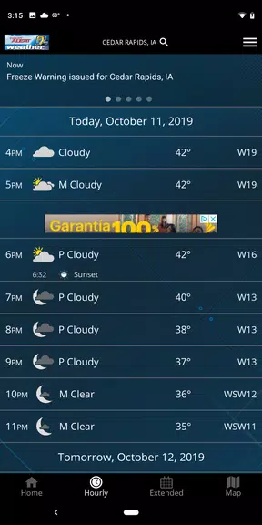 KCRG-TV9 First Alert Weather屏幕截圖3