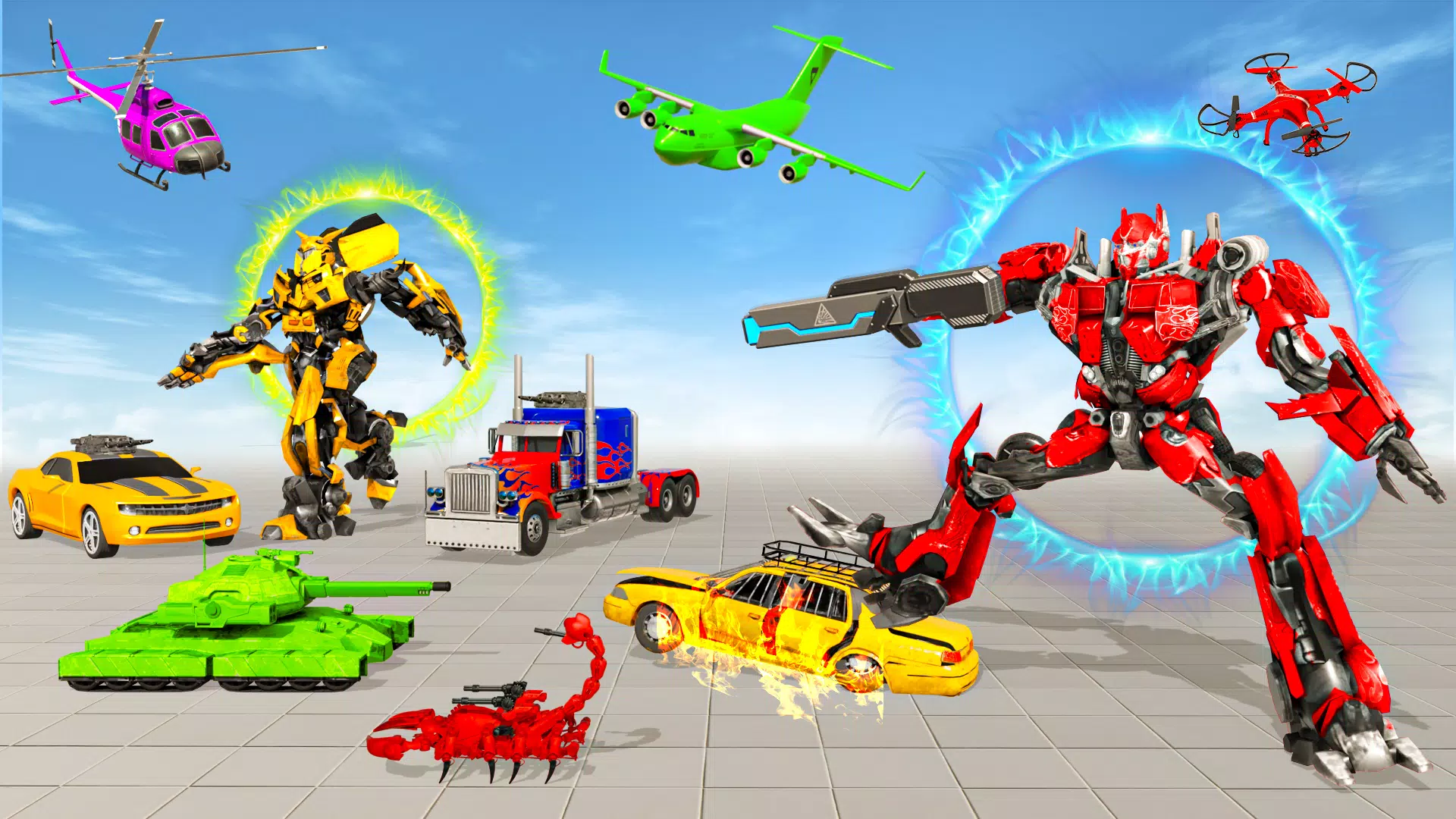 Jet Robot Car Transform 3D应用截图第1张