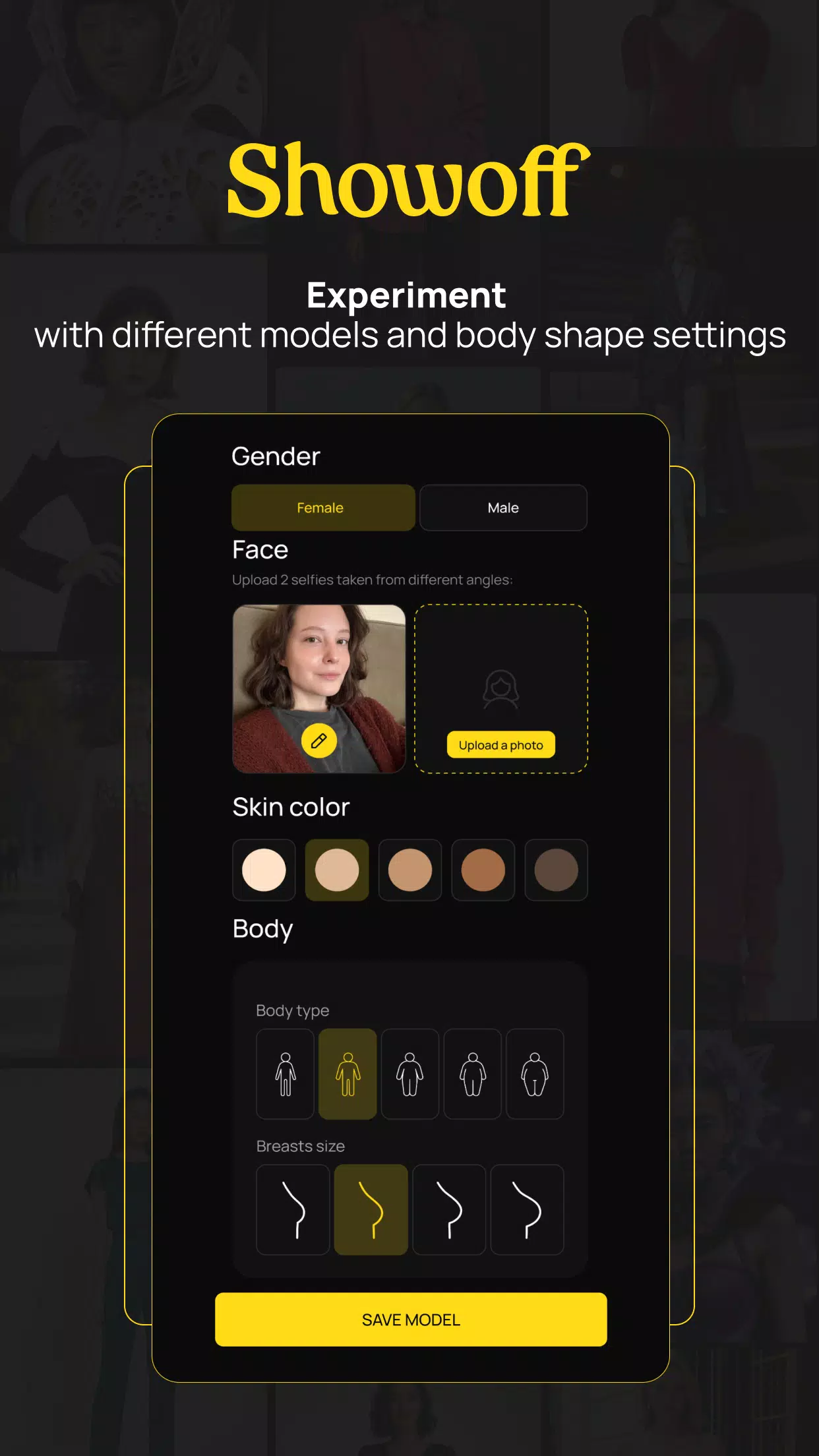 Showoff: create an ideal look Screenshot 4