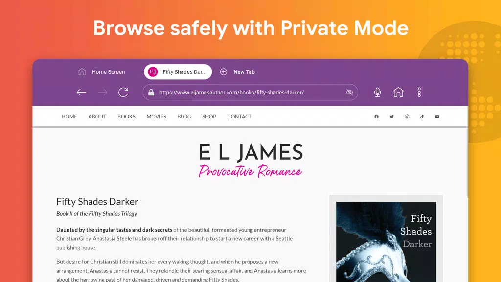 Internet Browser for Sony TV应用截图第3张