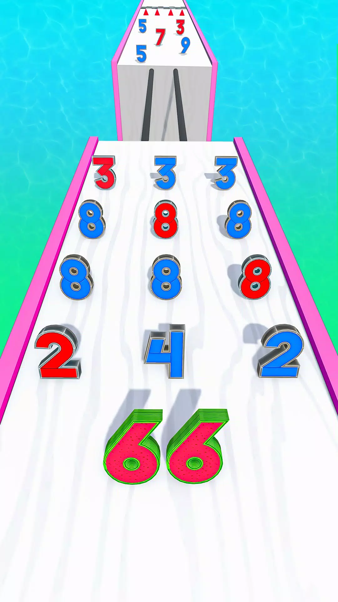 Number Master Run 3D Games屏幕截圖3