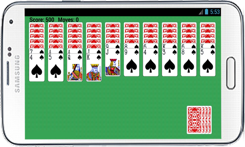 Spider Solitaire Free Game by Appsi ekran görüntüsü 2