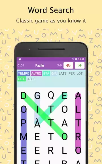 Word Search Italian dictionary应用截图第1张