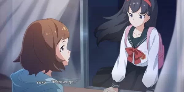 Uma foto de quatro pessoas em um barco em um estilo por excelência anime.