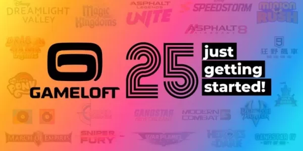 Gameloft marca el 25 aniversario con regalos en el juego