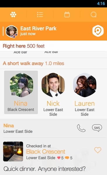 Foursquare Swarm: Check In Screenshot 3