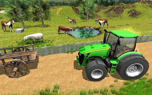 Village Tractor Simulator Game ảnh chụp màn hình 2