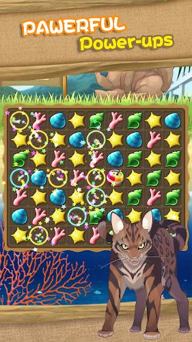 Cat Island Diary~Happy Match 3 スクリーンショット 4