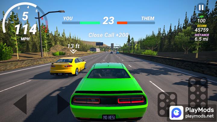 No Hesi Car Traffic Racing экрана 2