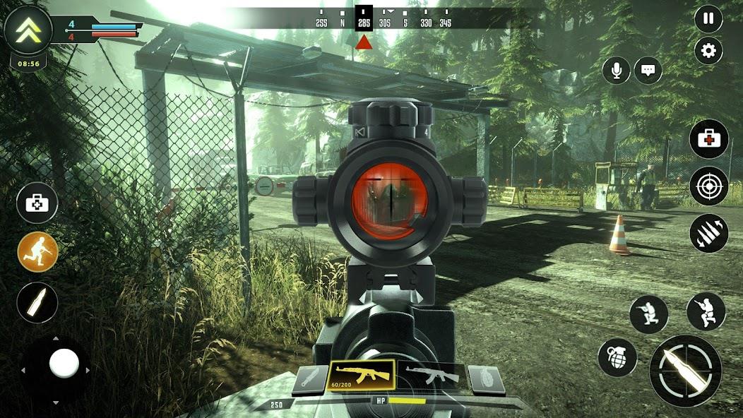 ภาพหน้าจอ Sniper Game: Shooting Gun Game Mod 4