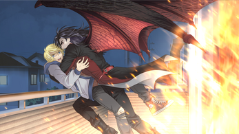 Vampire Slave: A Yaoi Visual Novel ảnh chụp màn hình 4