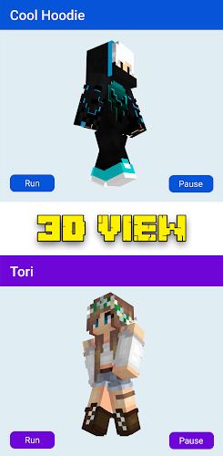 Skins for Minecraft ဖန်သားပြင်ဓာတ်ပုံ 3