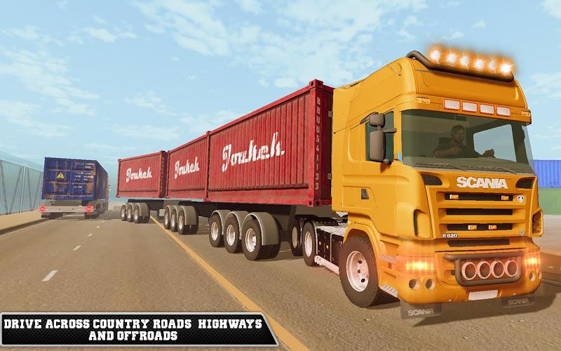 Heavy Truck Simulator Driving экрана 3