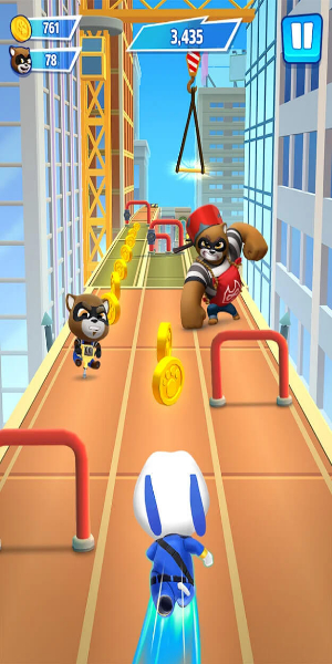 Talking Tom Hero Dash MOD Screenshot 2