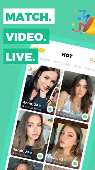 Screenshot Peppermint: chat e encontros 1