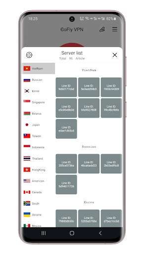 GoFly VPN,V2ray,Trojan,sock5 ekran görüntüsü 2