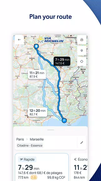 ViaMichelin GPS, Maps, Traffic screenshot 2