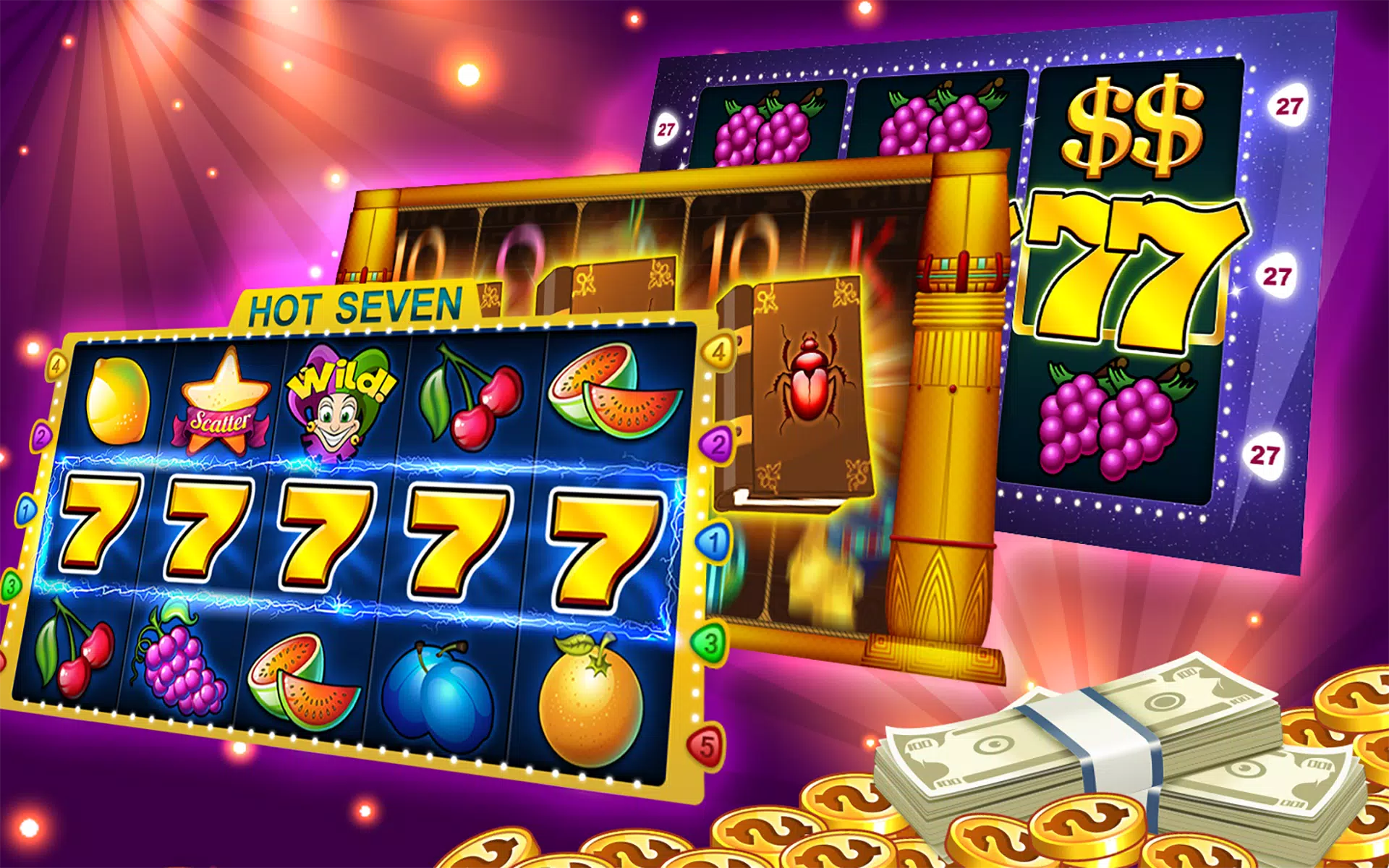 ภาพหน้าจอ Slot machines - Casino slots 2