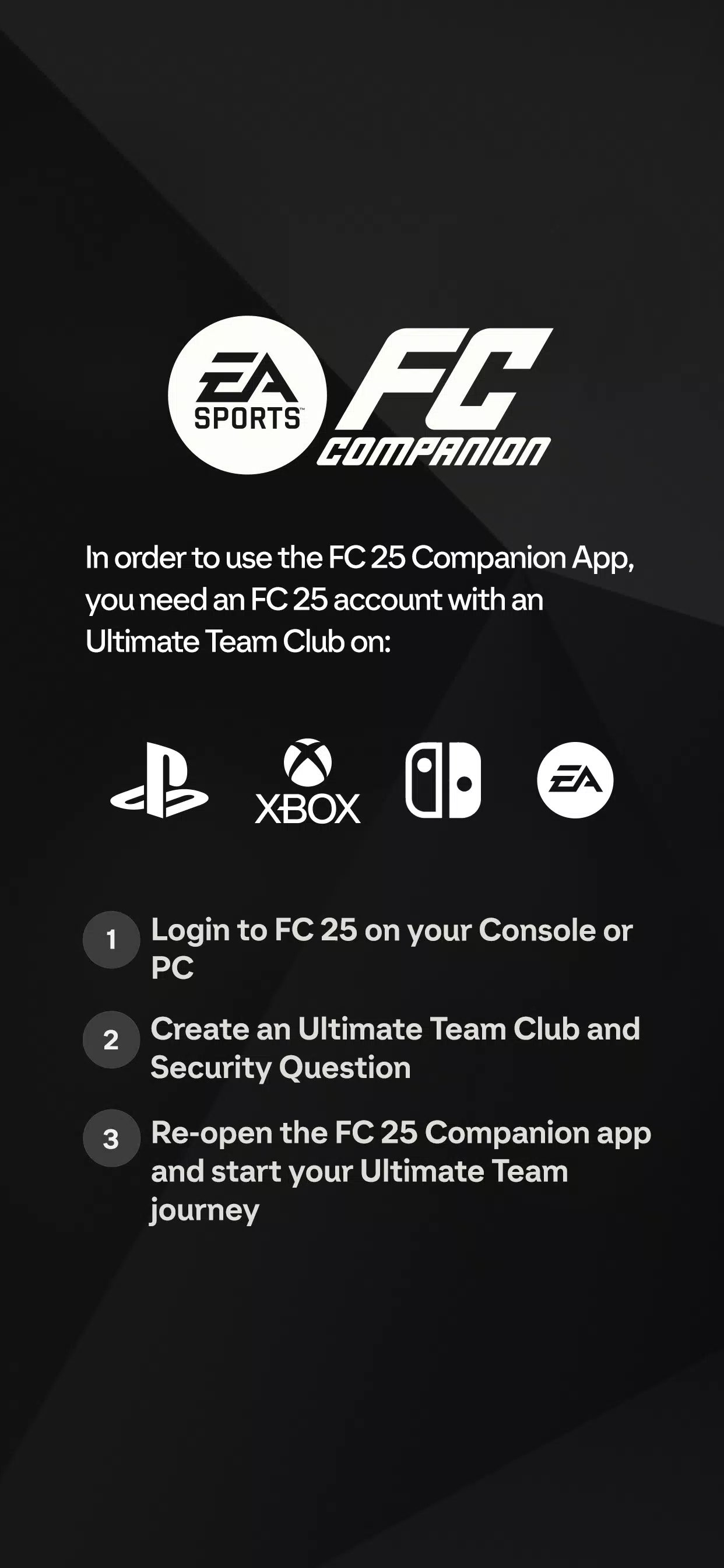 EA SPORTS FC™ 25 Companion屏幕截圖1