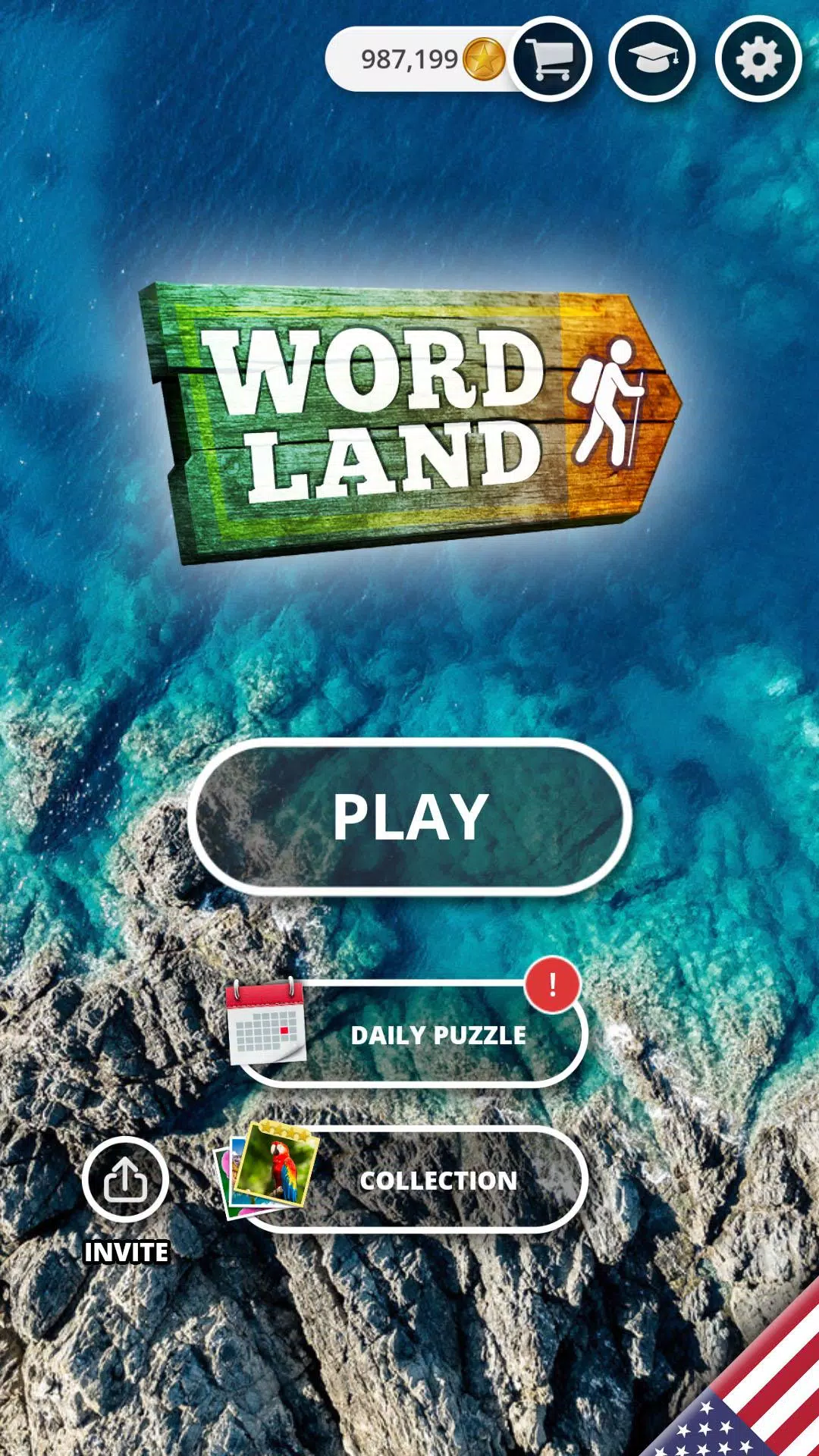 Word Land -  Kreuzworträtsel Screenshot 1