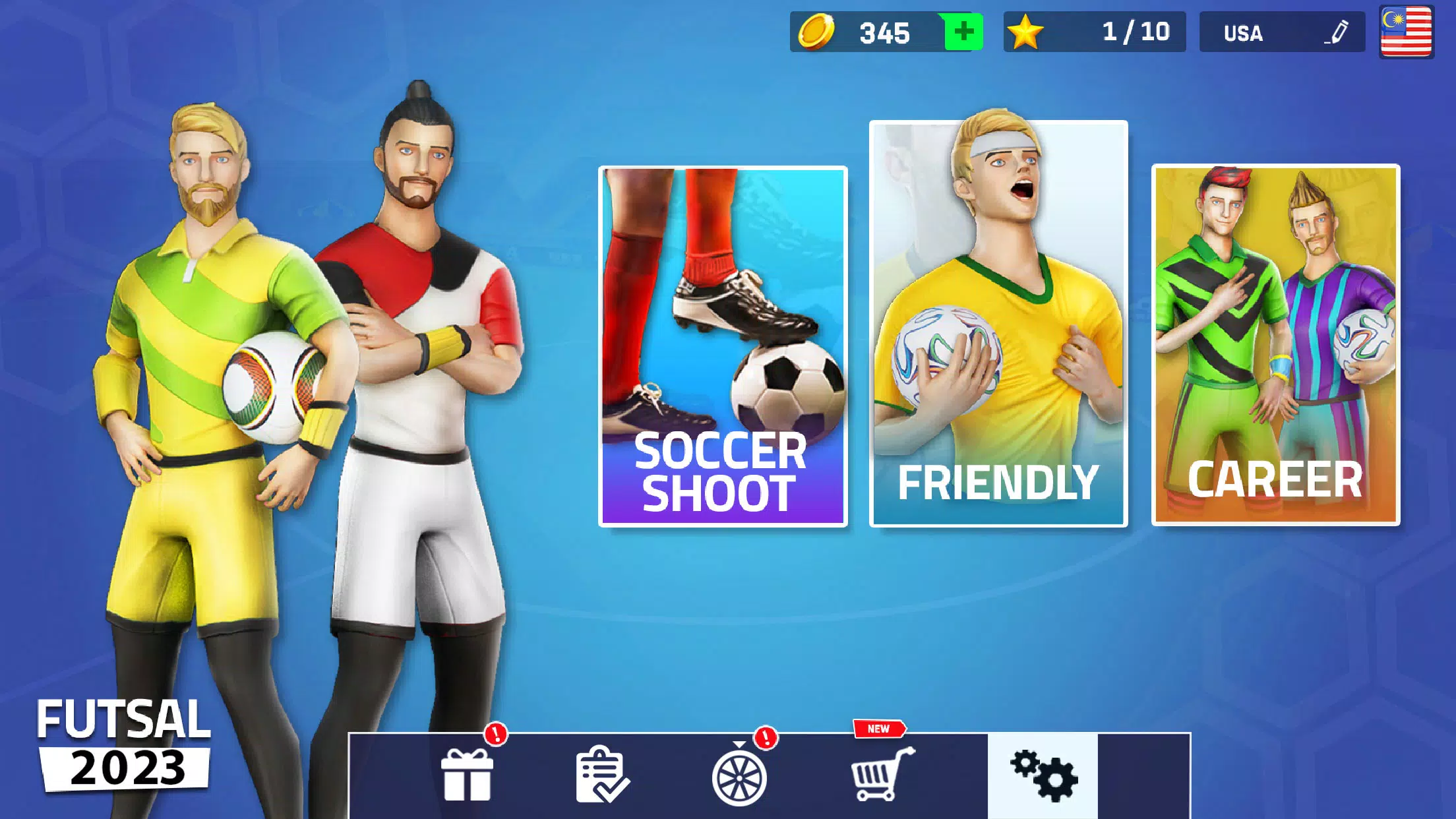 Screenshot Indoor Futsal: Football Games 4