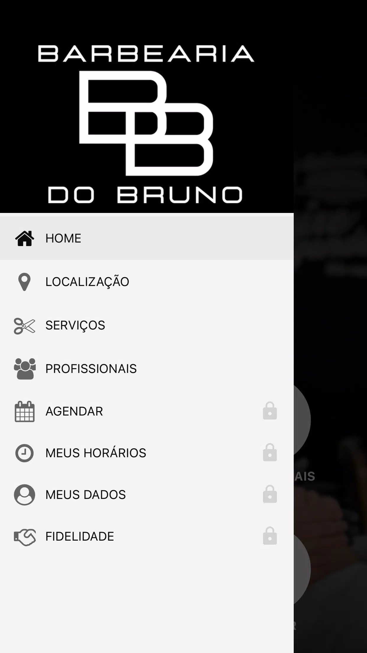 Barbearia do Brunno应用截图第2张